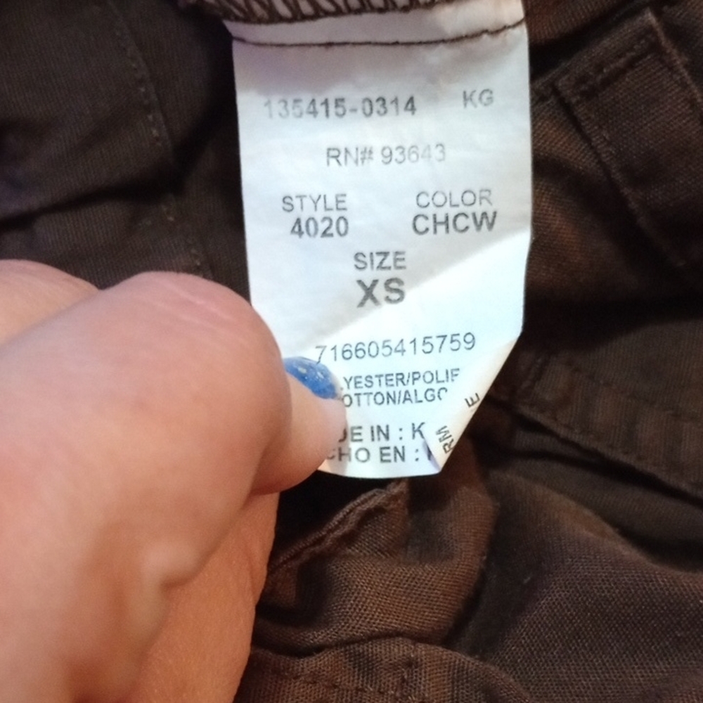 Cherokee Workwear Brown Pants - Picture 8 of 9